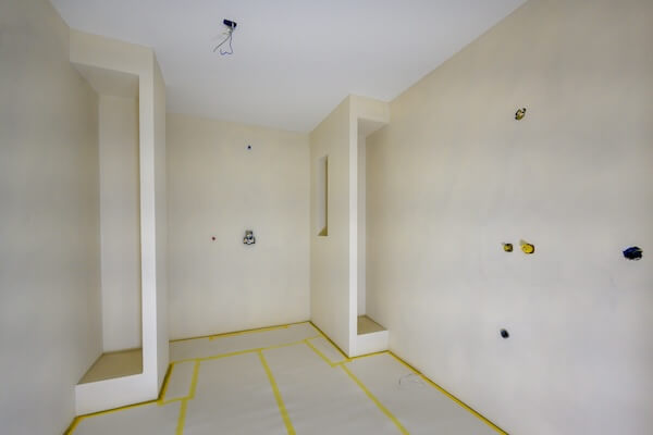 badmaker in aanbouw
